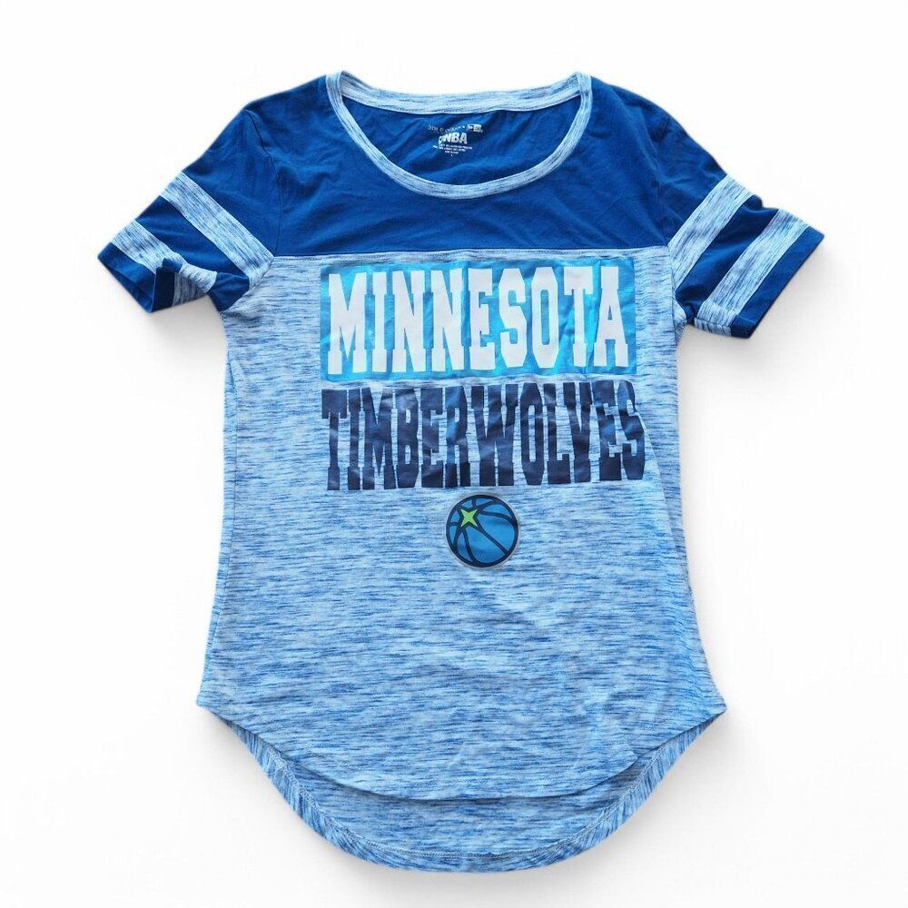 5th &‎ Ocean by New Era Minnesota Timberwolves NBA Basketball SS Shirt Women's S